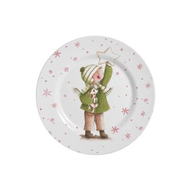 Imagem de Conjunto com 6 Pratos de Sobremesa Sweet Christmas Natal Ø21cm