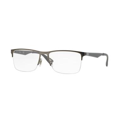 Imagem de Armação para Óculos Ray-Ban 0RX6335 2855 Tam 56 / Chumbo Fosco