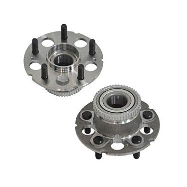 Imagem de IRONTEK Conjunto de cubo e rolamento de roda traseira esquerda/direita 512180x2 (5 terminais com ABS) serve para 1999-2004 para Honda Odyssey; 1999 para Isuzu Oasis 2 peças