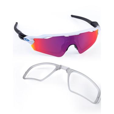 Imagem de SAUCER Adaptador óptico de inserção Rx para óculos de sol Oakley Radar EV Series - Cinza