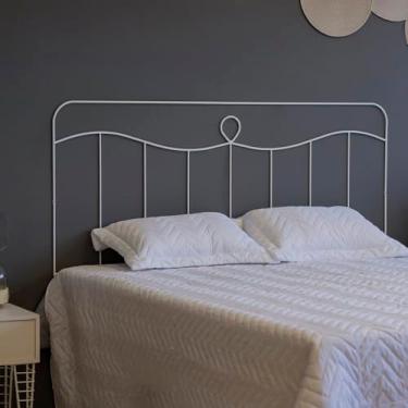 Imagem de Cabeceira para Cama Aramada Vaticano - Queen Branco