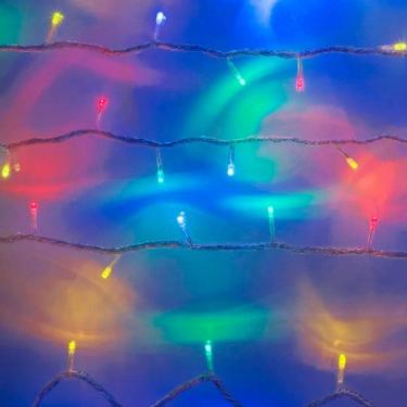 Imagem de Pisca Cordão De Luz Fio de Luzes Led Colorido 2 Metros