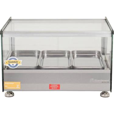 Imagem de Estufa De Salgados Onix 3 Bandejas Inox Marchesoni 220V