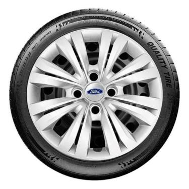 Imagem de Jogo Calota Fiesta Ka Escort Ecosport Aro 15 Parafuso 246Fd