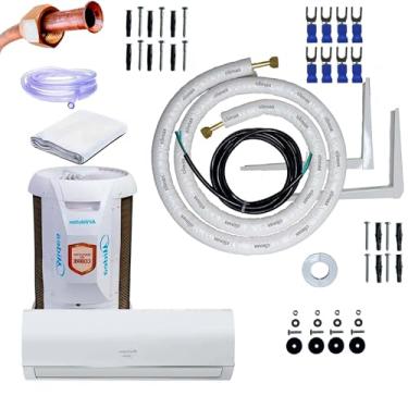 Imagem de Kit Completo Para Instalação Ar Condicionado Split 12000 BTUs Springer Midea Airvolution 2 Metros C/Suporte 450mm