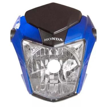 Imagem de Farol Titan160 Carenagem Farol Abas Laterais Azul - Serjão Motopeças, 