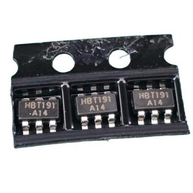 Imagem de 50x Diodo Hbt191 Smd Sot23-6
