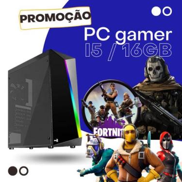 Imagem de PC GAMER  i5 / rx 550 / 16gb / 500w / gabinete gamer - intel