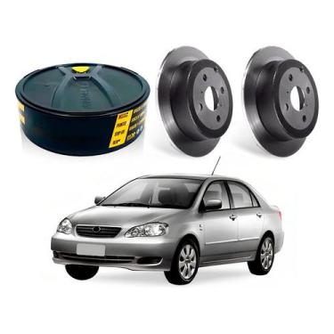 Imagem de Disco Freio Traseiro Corolla 1.6 1.8 2003 A 2009 - Fremax