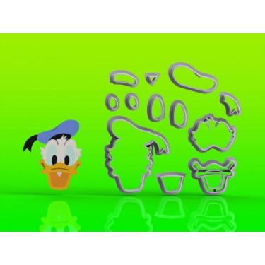 Imagem de Cortador Pato Donald Modular Tamanho 10cm