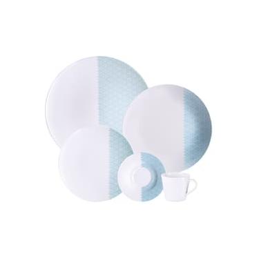 Imagem de Aparelho de Jantar 20 peças Tramontina Aquarius em Porcelana Decorada – Verde