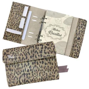 Imagem de Agenda Minhas Receitas 165-R Raffai Couros, Onça