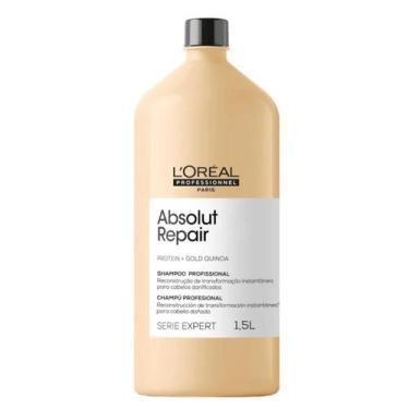 Imagem de Shampoo Gold Quinoa Absolut Repair 1,5L - L'Oréal - L'oreal Profession