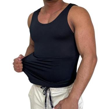 Imagem de Camiseta Regata Cinta Modeladora Plus Size - Modelador Postural Light 