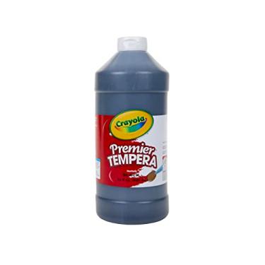 Imagem de Crayola Premier Tempera Paint, 32-oz. Size, Black, 1 Unit, Quart (54-1232-051)