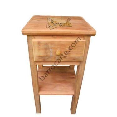 Imagem de Mesa de Cabeceira Many Em Madeira De Demolição - Cód 1191 - Barrocarte