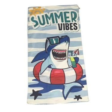 Imagem de TOALHA DE PRAIA INFANTIL 60cm x 1,10m MENINOS - Benecasa