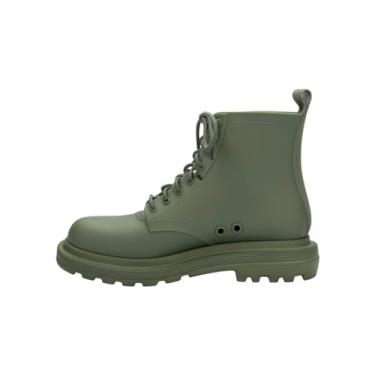 Imagem de Melissa Coturno Jelly Combat Bota militar feminina, Verde, 37