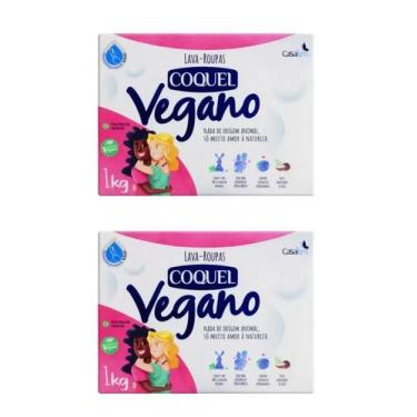 Imagem de Kit 2 Kg Lava Roupas Coco Biodegradável Vida Macia Vegano - Casa Km