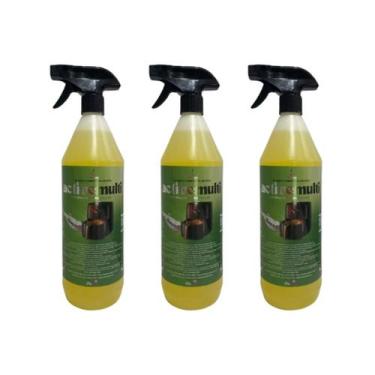 Imagem de Kit 3 Limpa Air Fryer Desengordura Neutraliza Maus Odores 1l Lar Fresh