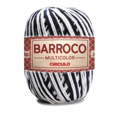 Imagem de Barbante Barroco Multicolor 200 Gramas Espessura Fio n 6 Circulo Matiz