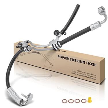 Imagem de A-Premium Conjunto de linha de mangueiras de pressão e retorno de direção hidráulica compatível com Mazda CX-9 CX9 2007-2015, 3,5L 3,7L gasolina, bomba para engrenagem