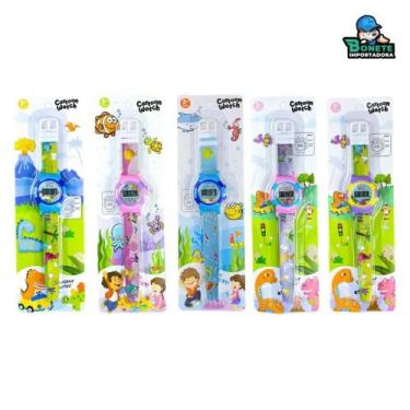 Imagem de Relógio Infantil Digital - Pulseira Ajustável e Qualidade INMETRO - To