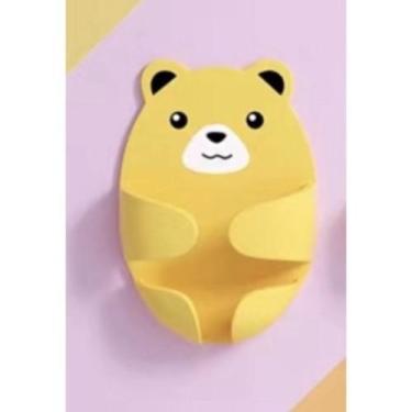 Imagem de Suporte de plastico para tomada - bazar do saara, AMARELO