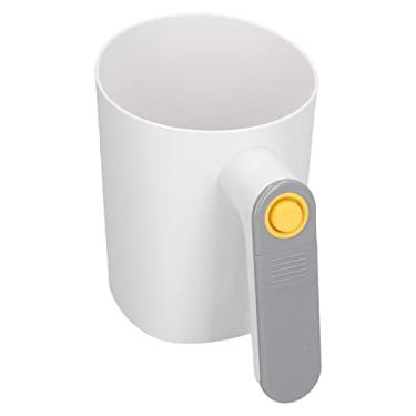 Imagem de Peneira de Farinha Com 2 Modos de Uso, Copo Elétrico Portátil Em Forma de Peneira de pó Branco para Cozimento Doméstico, Farinha, Açúcar, pó