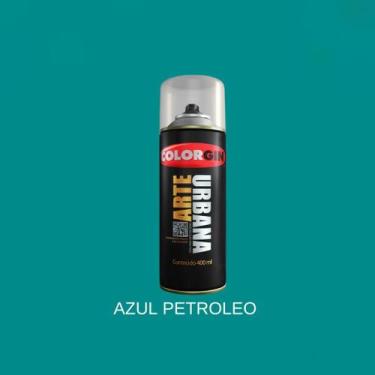 Imagem de Spray arte urbana azul petroleo - 000026