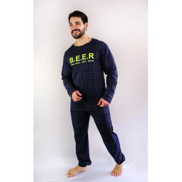 Imagem de Conjunto beer xadrez - CASARÃO DO PIJAMA, P