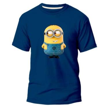 Imagem de Camiseta Algodão Premium Estampa Digital Minions Malvado - NoBrand, Az
