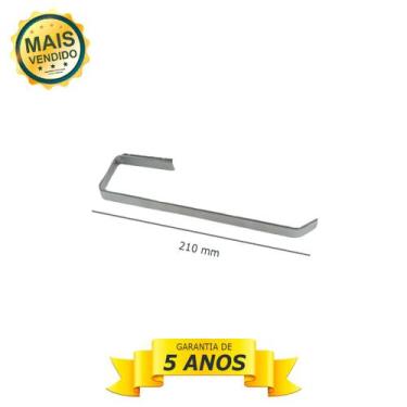 Imagem de Porta Toalha Quadrado de Rosto Para Banheiro inox C. 3762 - Malu Metai