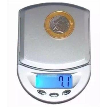 Imagem de Mini Balança Digital De Bolso Alta Precisão 0.1g Até 500g - precisao