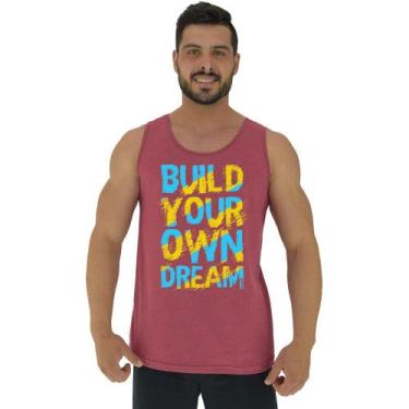 Imagem de Regata Clássica Masculina MXD Conceito Build Your Own Dream, EGG, Verm
