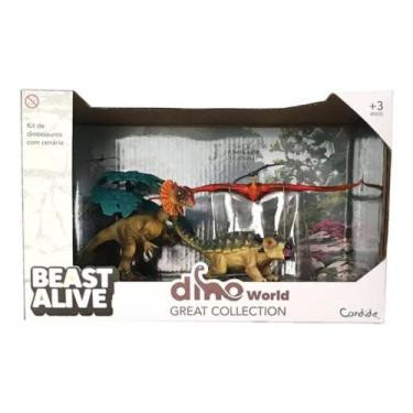 Imagem de Dinossauros Great Collection Com 3 Unidades 1102 Candide
