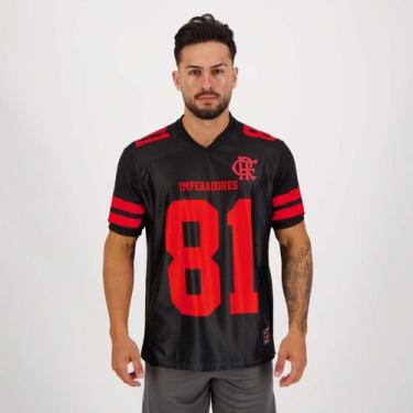 Imagem de Camisa Flamengo Kicker Preta - Braziline, P