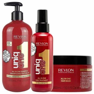 Imagem de Revlon Professional Uniq One All In One Hair Kit - Leave-in + Shampoo 