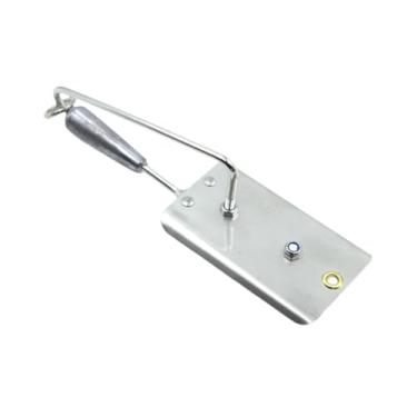 Imagem de oshhni Planador de pesca Downrigger Planer Pesos de pesca Equipamento para água doce e salgada Wahoo Kingfish, 18.2 Cm X 5.5 Cm 4.8