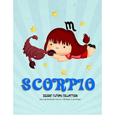 Imagem de Scorpio: Astrology Notebook & Journal, 120 Pages of Lined Paper (Zodiac Cuties Collection)