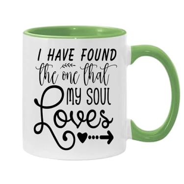 Imagem de Caneca de café I Have Found The One That My Soul Loves, presente para namorado e namorada, ideia de presente de dia dos namorados, presente para marido e esposa, ideia de presente de aniversário do