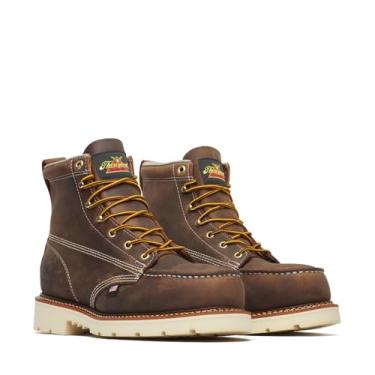 Imagem de Thorogood bota masculina American Heritage 15 cm Moc Toe, MAXWear 90 Safety Toe, Trail Crazyhorse, 10