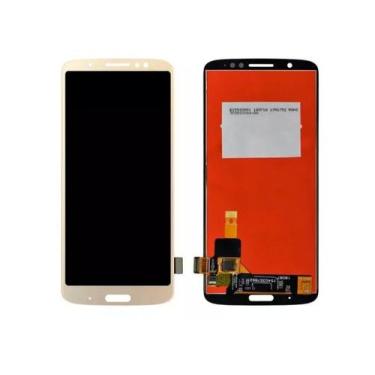 Imagem de Tela frontal touch display compativel mt g6 plus dourada