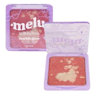 Imagem de Iluminador Cremoso Marble Glow cor Space Cruiser  Melu by Ruby Rose Có