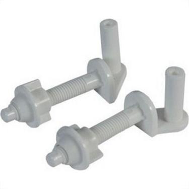 Imagem de Parafuso Para Assento Sanitario Herc - Par - Kit C/12 Pares