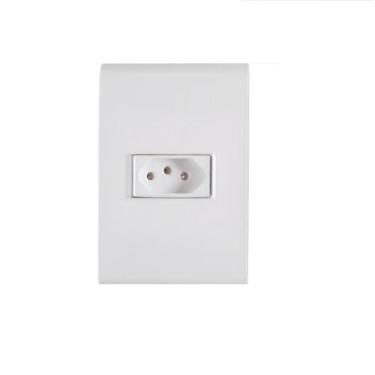 Imagem de Conjunto 1 Tomada 2P+T 20A 4x2 Tramontina Liz