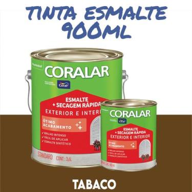 Imagem de Tinta Esmalte Sintético Coral Madeira e Metal 3,6 l e 900ml Coralar Ex
