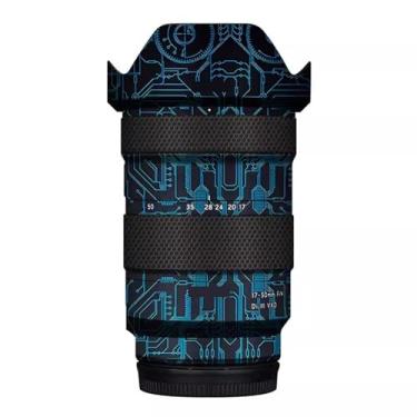 Imagem de Película protetora de lente para tamron 17-50 mm F4 A068 antirriscos capa adesiva adequada para câmera Sony Mount 17-50 mm F/4 17-50 4 (azul circuito)