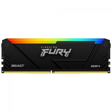 Imagem de Memória RAM Kingston Fury Beast RGB 16GB DDR4 3600 MHz