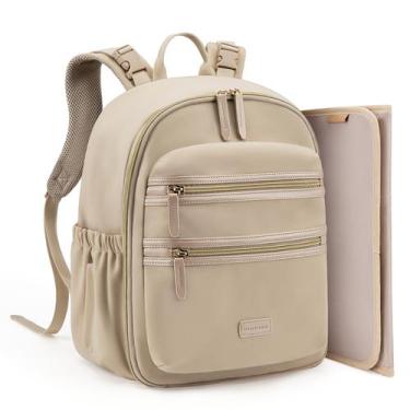 Imagem de Mochila para Fraldas Mommore - Pequena, em Neoprene, com Bolsos Isolad